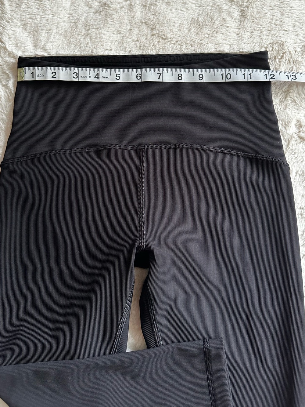 Lululemon Ribbed Contoured High Rise Crop - Picture 6 of 11
